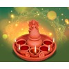 Yuktha Eternals Pack Of 1000 Pieces Long Cotton Wicks/Diya Batti