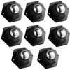 8 Pack Self Adhesive Caster Wheels, Swivel Wheels for Furniture,