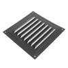 OSALADI Exterior Wall Vent Cover Metal Louvered Grille for Attic