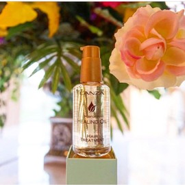 L'ANZA Keratin Healing Oil Treatment – Restores, Revives, and Nourishes Dry Damaged Hair & Scalp, With Restorative Phyto IV Complex, Protein and Triple UV Protection (3.4 Fl Oz)