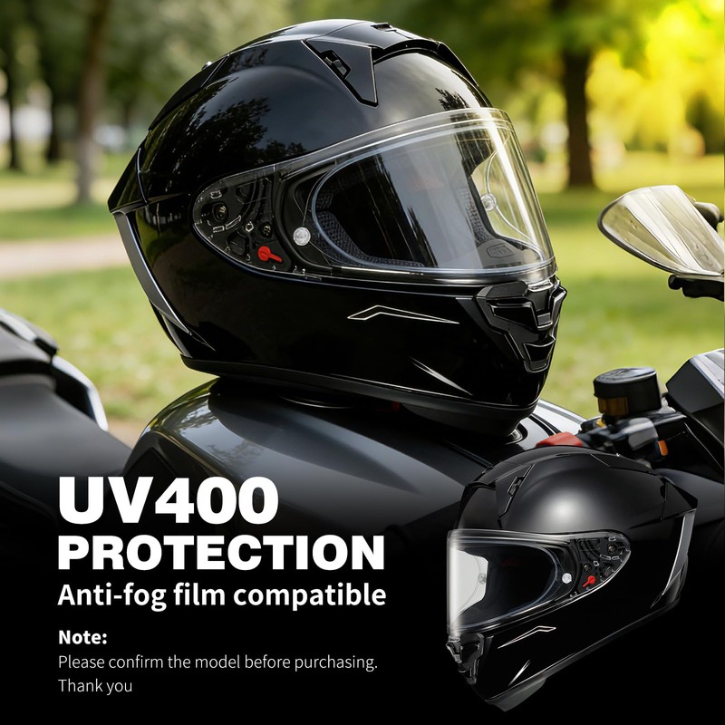 VCOROS RF-1400 Helmet Visor Replacement Face Shield Accessories Compatible with