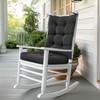 mudilun Rocking Chair Cushion Non-Slip Tufted Indoor/Outdoor Rocking Chair Cushions