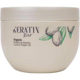 Hair Mask Deep Conditioner Treatment, Keratin Protein, Collagen, Repair & Dry Damaged Hair, All Hair Types, Vitamin (Argan Oil Hair Mask)