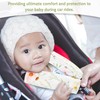 CARUILI Carseat Strap Covers for Babies, Soft Seatbelt Covers for