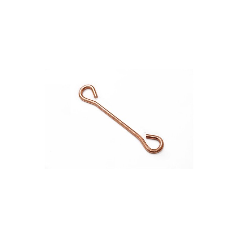 Old Dutch Pot Rack Extension Hooks, Copper, Set of 2