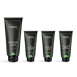 HESKIN ESSENTIALS – Kit para 2 Meses - Cuidado de la Piel para Hombre en Modo Facil