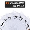 HOTOR Car Trash Bags, Liner Refills (50-Pack), (Trash Can is