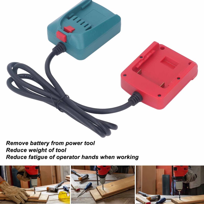 Lithium Battery Adapter Extension Cord Weight Reducer for PBA Series