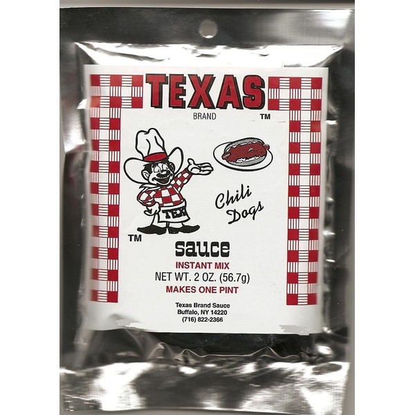 Texas Brand Instant Chili Dog Sauce Mix - 2 oz