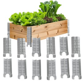 8" Pallet Collar Hinges - 8 PCS 2 Layers - Folding & Removable Pallet Collars for Raised Garden Beds, DIY Storage Solutions, Pet Fence, Garage Storage, and More - Stackable, Industrial