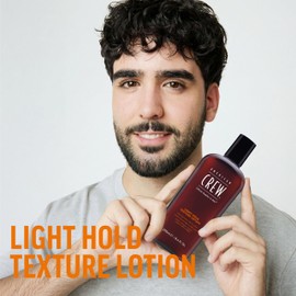 American Crew Men's Hair Texture Lotion, Like Styling Gel with Light Hold & Low Shine, 8.4 Fl Oz