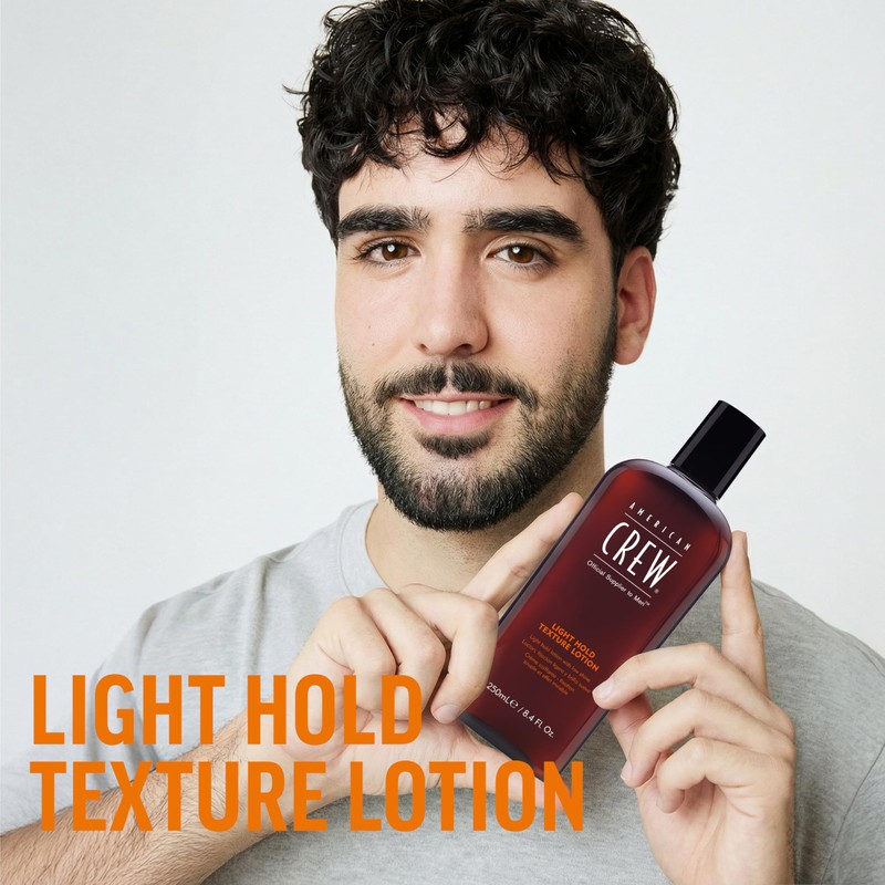 American Crew Men's Hair Texture Lotion, Like Styling Gel with