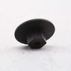 SING F LTD 50Pcs 4mm Unthreaded Plastic Nuts Black for