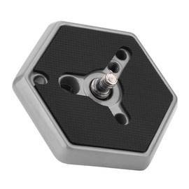 EBTOOLS Hexagonal Quick Change Plates 3049 1/4 Inch Screw for Manfrotto 030-14 RC0 3063 Photo Studio Acces