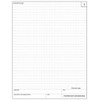 BookFactory® Black A4 Engineering Notebook, 168 Pages, Black Cover, Hardbound,