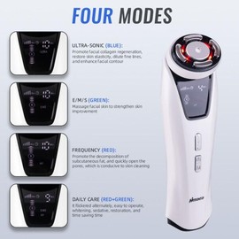 HIFU 미니 HIFU 무선 주파수 초음파 기계 EMS 마이크로 전류 얼굴 퍼밍 스킨 케어 주름 방지 도구 [01 White US PLUG] Mini HIFU Wireless Radio Frequency Ultrasound Machine EMS Microcurrent Facial Firming Skin Care Anti-Wrinkle Tool [01 White US PLUG]
