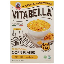 VITABELLA Organic Traditional Corn Flakes, 10.6 OZ