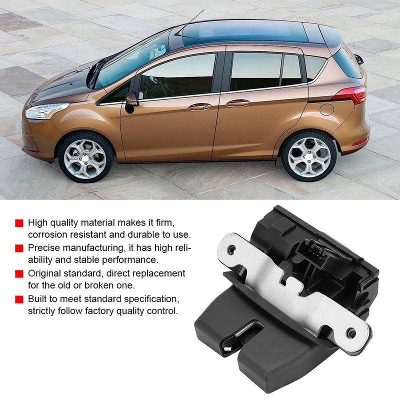 Tailgate Boot Latch Lock 1761865 Replacement Fits for Ford Fiesta