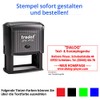 Trodat Printy 4926 Stamp (75 x 38 mm) for 11
