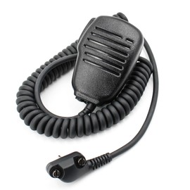Replace VX-261 VX-231 Compact Shoulder Speaker Microphone for Motorola Vertex Standard VX-451 VX-454 VX-459 VX-231 VX-231 VX-264 Walkie Talkie Speaker Mic with 3.5mm Audio Jack MH-450s MH-360S Speak