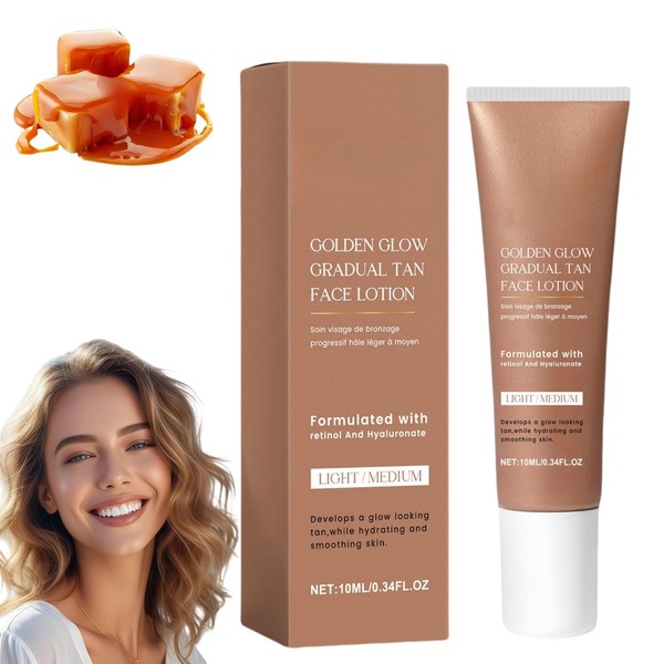 Gradual Tanning Lotion,Self Tanning Lotion,Tanning Cream for Sun-Kissed Skin,Gradual Tan