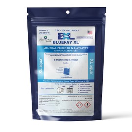 Blueray XL - XL Aqua Mineral Purifier & Catalyst™ for Pools and Hot Tubs, Unit for 7.5K-20K GAL. Pools, Includes Mineral Pack