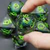 FONVGOGO DND Dice Set Movable Dragon Eye Resin Dungeons and