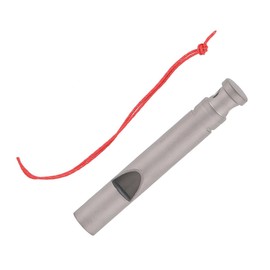 SUPVOX Whistle Hanging Sports and Emergency Survival Whistle in Titanium for Outdoor Adventure