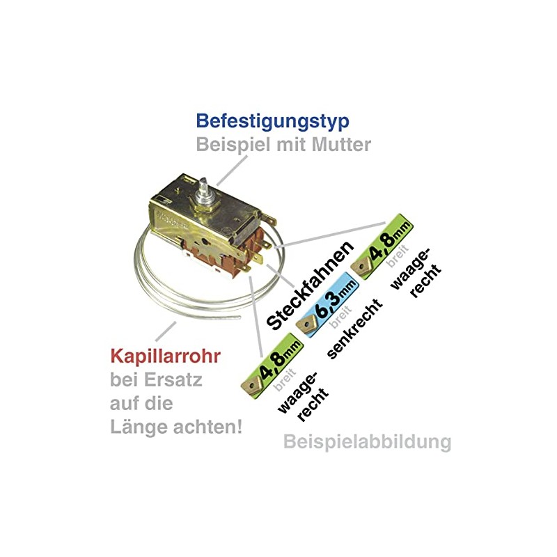 Ranco K59-H1346 Fridge Thermostat for Balay Bosch Constructa Liebherr Miele