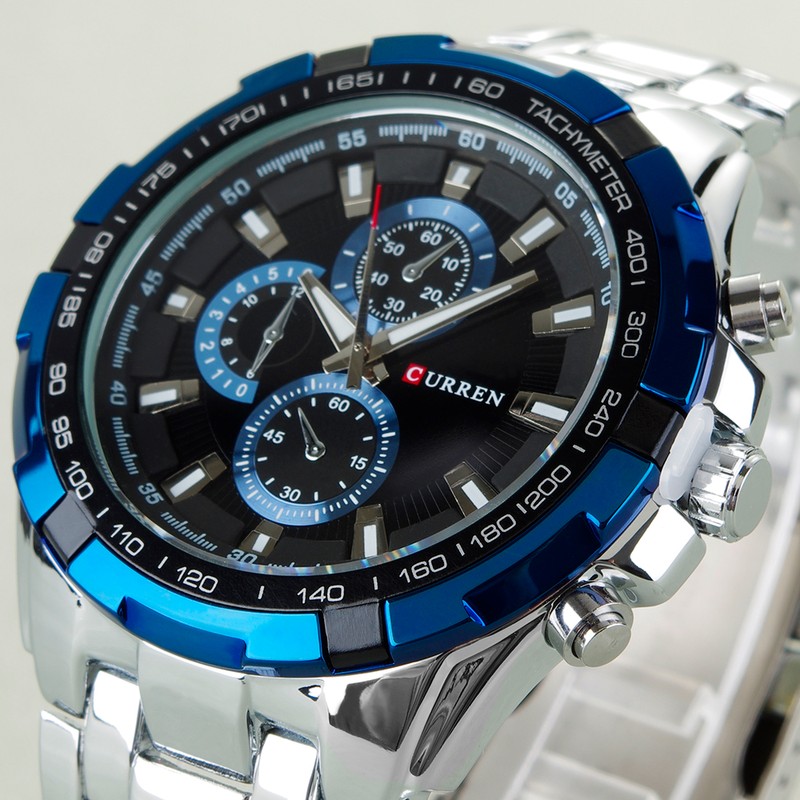Men Watch Quartz Alloy Business Casual Wrist Watch