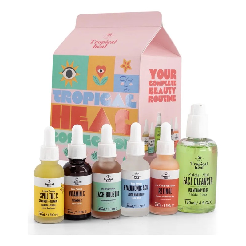 Kit Cuidado Facial Completo Tropical Heal Collection Tipo de piel