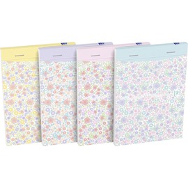 Oxford 400094827 A6 Flowers Staple for Cards, 80 Sheets, 10.5 cm x 14.8 cm
