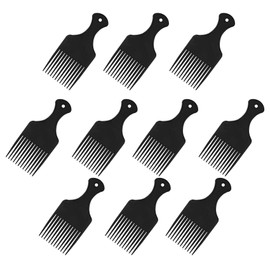 Hair Pick for Black Men Hair Picks for Curly Hair Hair Picks for Women Afro Pick Comb Afro Comb Hair Pick Comb Pick for Hair Peigne Cheveux Peigne Cheveux BoucléS Peigne Afro Comb for Women 10pcs