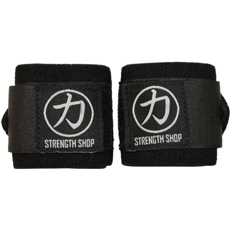 Strength Shop Hercules Wrist Wraps - Black (60 CM)