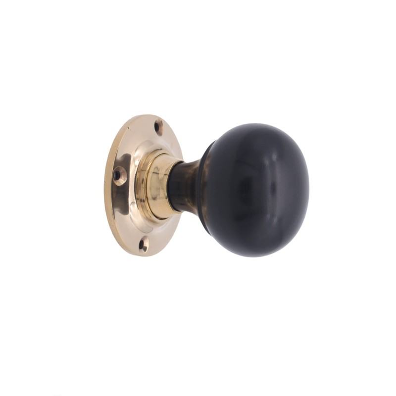 Infinity Decor Victorian Style Solid Natural Ebony & Rosewood Mortice