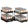 Nieifi Spice Rack Organizer for Cabinet, Vertical Spice Rack Pull