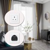 to IEC320 C5 Power Adapter 3 Prong Male to C5