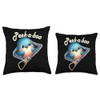 Funny - Peek-a-boo - Bird Throw Pillow
