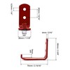 QWORK® CO2 Wall Bracket Wall Holder Hook Hanger, Hold Up