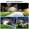 Onforu 15000lm LED Flood Lights Outdoor, 5 Adjustable Heads, Switch