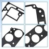 Panwarmoll MS96410 Intake Plenum Gaskets Set Upper Fit for Honda