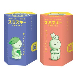 Dreams Dreams Smiski Glow in The Dark Mini Figure Set: Bed + Living Series, 2 Assorted Blind Box