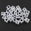 Letter Beads, Pack of 250 Letter Beads, 7 mm Cube