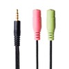 Miyoshi MCO PAA-3P4P Audio Converter Cable for Smartphones and Tablets