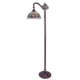 Chloe CH33353VR11-RF1 Floor Lamp, One Size, Multi-Colored