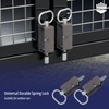HAPPYGATE 5-1/8'' Heavy Duty Trailer Gate Latch, Universal Spring Latch