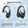 COSMUSIS Bluetooth Trucker Headset with Noise Cancelling Mic