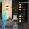 Delicavy Motion Sensor Outdoor Wall Light Fixture Up Down Porch
