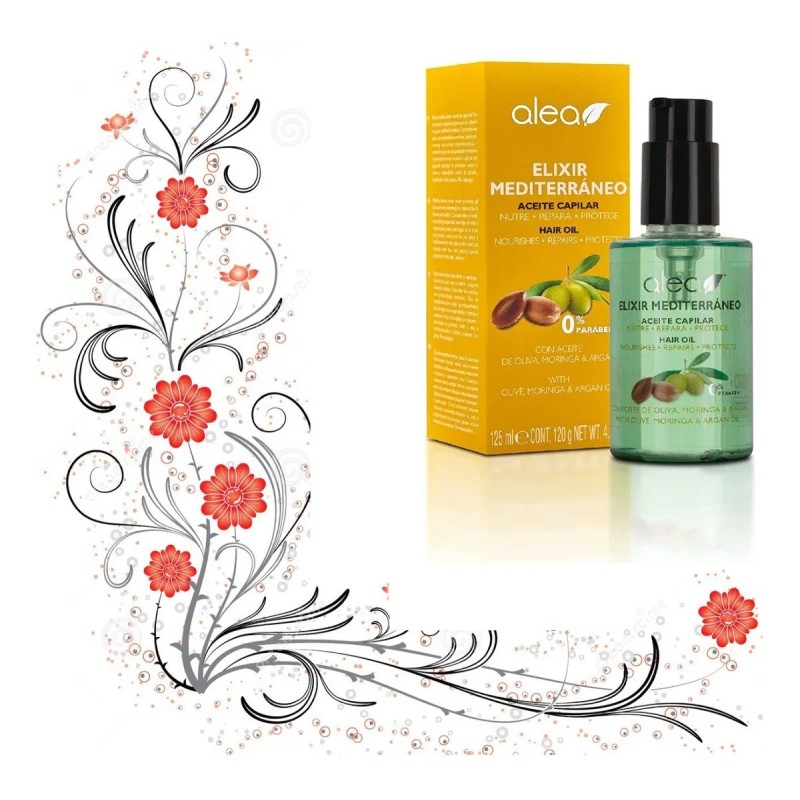 Salerm Alea Serum Elixir Mediterraneo Aceite Oliva Y Moringa