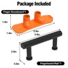 Mini Finger Snowboard Set with Obstacle Rail - Durable Plastic